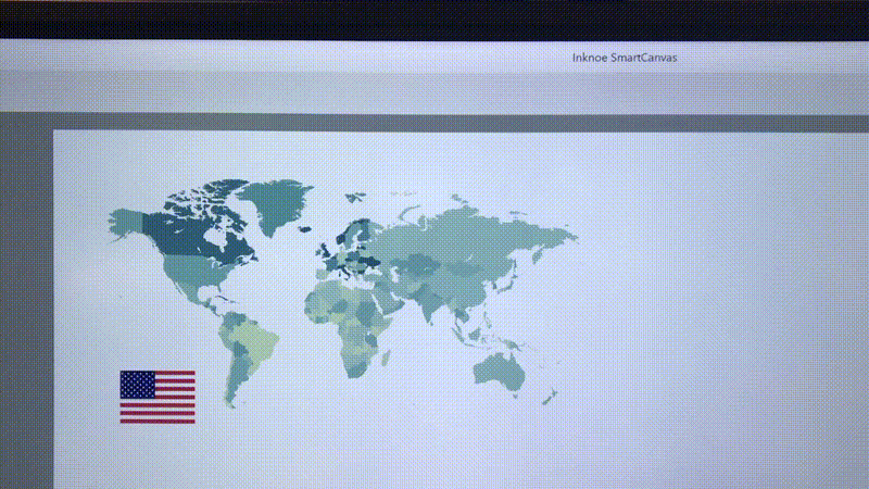gif illustration of SmartCanvas multi-touch feature